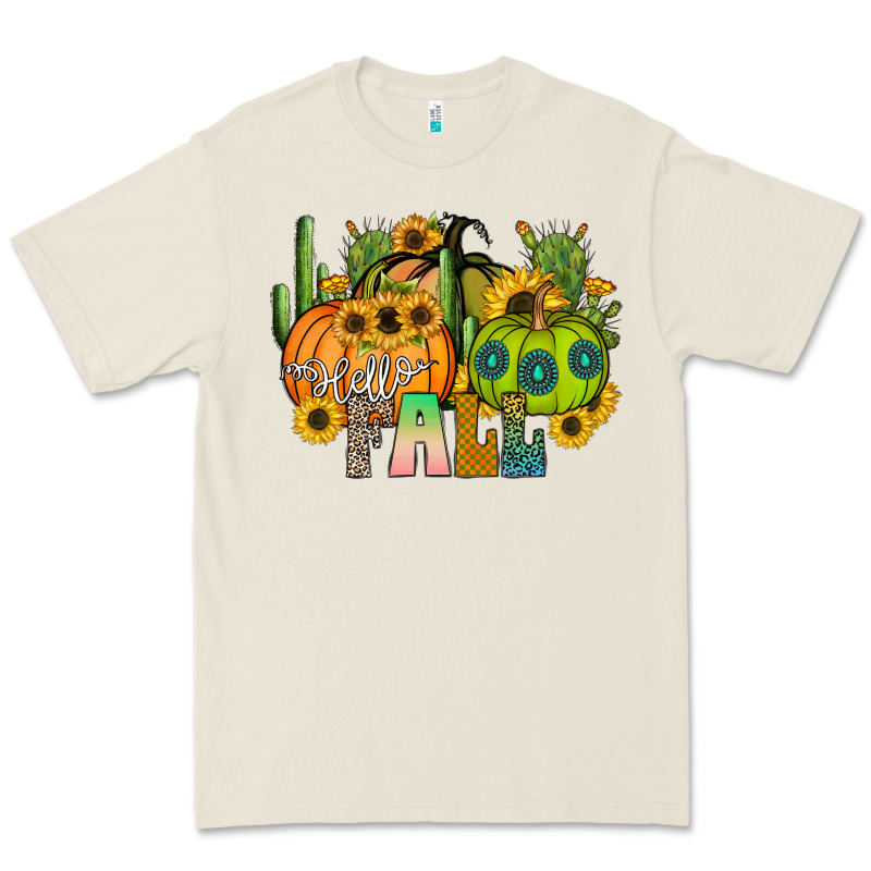 Hello Fall Premium Tee by CowhideDigitalArt | Teevron