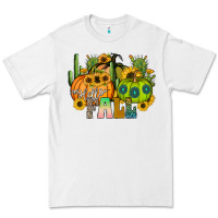 White hello fall Premium Tee - CowhideDigitalArt