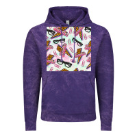 Cloud Purple teacher thunderbolt and glasses Vintage Hoodie - BundleAndBundleShop