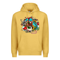 Antique Gold Christmas sunflower gemstone nurse Premium Hoodie - JahusDesignShop