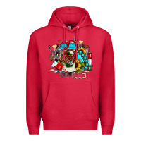 Cardinal Christmas sunflower gemstone nurse Premium Hoodie - JahusDesignShop