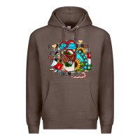 Coffee Christmas sunflower gemstone nurse Premium Hoodie - JahusDesignShop