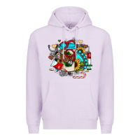 Lilac Christmas sunflower gemstone nurse Premium Hoodie - JahusDesignShop