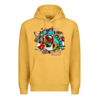Mustard Christmas sunflower gemstone nurse Premium Hoodie - JahusDesignShop
