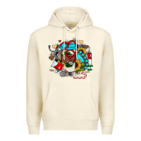 Sandshell Christmas sunflower gemstone nurse Premium Hoodie - JahusDesignShop