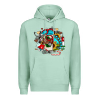 Seafoam Christmas sunflower gemstone nurse Premium Hoodie - JahusDesignShop