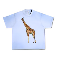 Grape Ice giraffe Urban Heavy Tee - LillyAllenDesigns