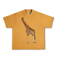 Peanut Butter giraffe Urban Heavy Tee - LillyAllenDesigns
