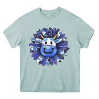 Arona blueberry milkshake cow sunflower Heavy Core Tee - RanaPortraitStore