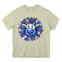 Mossy blueberry milkshake cow sunflower Heavy Core Tee - RanaPortraitStore