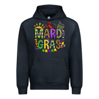 Navy mardi gras olivia Urban Hoodie - OliviaCreatesArt