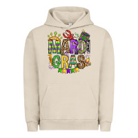 Pigment French Oak mardi gras olivia Urban Hoodie - OliviaCreatesArt