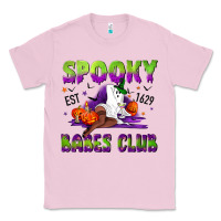 Bubblegum Pink Spooky babes club Classic Tee - NancyCooperArtShop