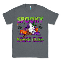 Charcoal Heather Spooky babes club Classic Tee - NancyCooperArtShop