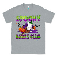 Heather Grey Spooky babes club Classic Tee - NancyCooperArtShop