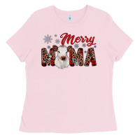 Bubblegum Pink merry mama Ladies Tee - JahusDesignShop