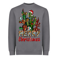 Storm merry christmas cactus western Heavyweight Sweatshirt - BarkalooDesign