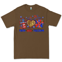 Faith Love Freedom Premium Tee | Teevron