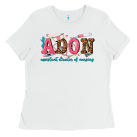 White assistant director of nursing Ladies Tee - texasbilliewilder