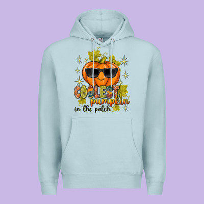 Coolest Pumpkin In The Patch Premium Hoodie Designed By Texasbilliewilder