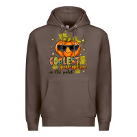 Coffee Coolest Pumpkin In The Patch Premium Hoodie - texasbilliewilder