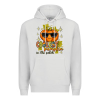 Dove Grey Coolest Pumpkin In The Patch Premium Hoodie - texasbilliewilder