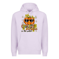 Lilac Coolest Pumpkin In The Patch Premium Hoodie - texasbilliewilder
