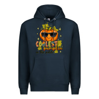 Navy Coolest Pumpkin In The Patch Premium Hoodie - texasbilliewilder