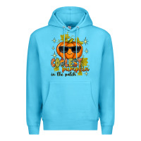 Ocean Blue Coolest Pumpkin In The Patch Premium Hoodie - texasbilliewilder