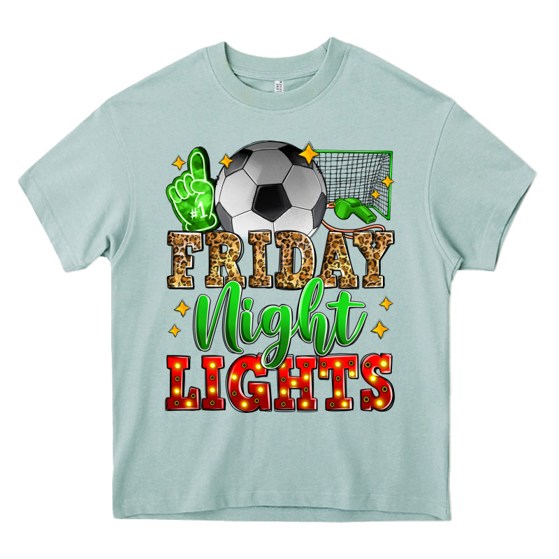 Friday Night Lights Soccer Heavy Core Tee by Zillion Design Studio | Teevron