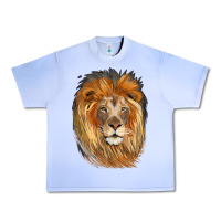 Grape Ice Lion Head Urban Heavy Tee - LillyAllenDesigns