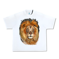 White Lion Head Urban Heavy Tee - LillyAllenDesigns