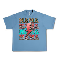 Pebble Blue racing mama Urban Heavy Tee - AdoDesignShop