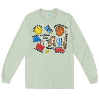 Matcha softball mom Long Sleeve Tee - MaliasSmallBusiness
