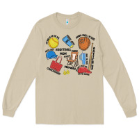 Mushroom softball mom Long Sleeve Tee - MaliasSmallBusiness