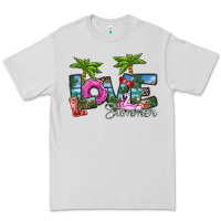 Dove Grey love summer Premium Tee - SublimationCraftShop