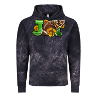 Cloud Black joy with football ball and sunflower ado Vintage Hoodie - AdoDesignShop