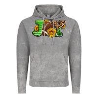 Cloud Rock joy with football ball and sunflower ado Vintage Hoodie - AdoDesignShop