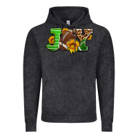 Vintage Black joy with football ball and sunflower ado Vintage Hoodie - AdoDesignShop