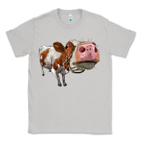 Moon Dust cute simmental cow Classic Tee - LillyAllenDesigns