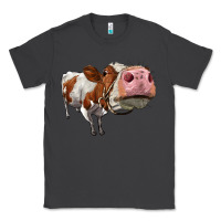 Smoke cute simmental cow Classic Tee - LillyAllenDesigns