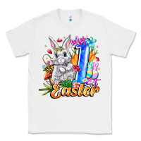 White MY easter Classic Tee - CowhideDigitalArt