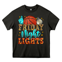Asphalt friday night lights basketball Heavy Core Tee - Zillion Design Studio