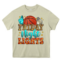 Mossy friday night lights basketball Heavy Core Tee - Zillion Design Studio