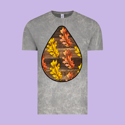 Fall Teardrop Vintage Tee Designed By Lillyallendesigns