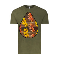 Vintage Olive Fall Teardrop Vintage Tee - LillyAllenDesigns