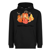 Black Happy Fall Y all Heavyweight Hoodie - Bettercallsaul