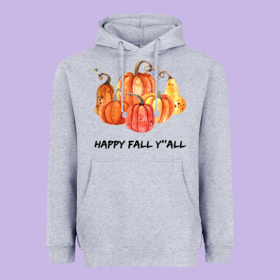 Happy Fall Y All Heavyweight Hoodie Designed By Bettercallsaul
