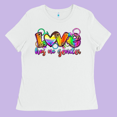 Love Has No Gender Ladies Tee Designed By Zillion Design Studio