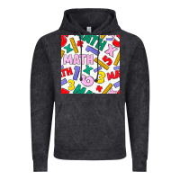 Vintage Black math seamless pattern Vintage Hoodie - BundleAndBundleShop